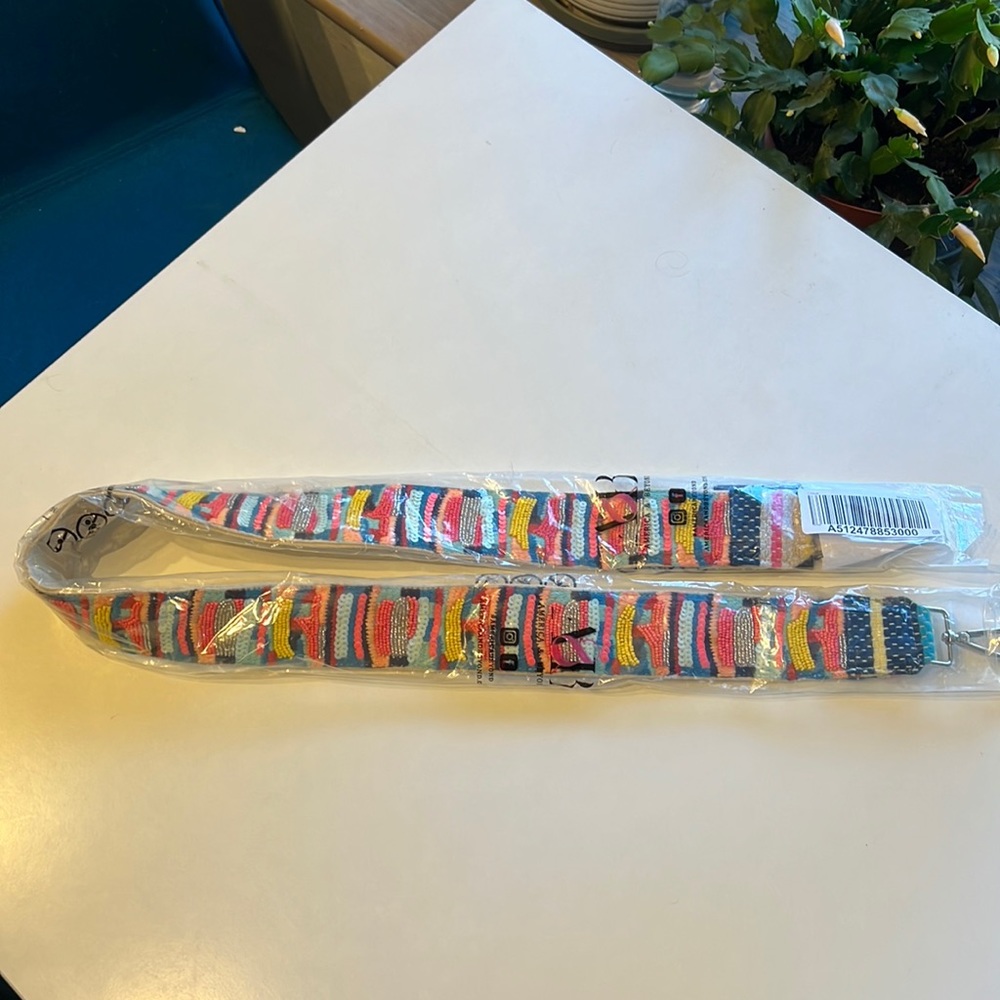 America and Beyond purse strap.